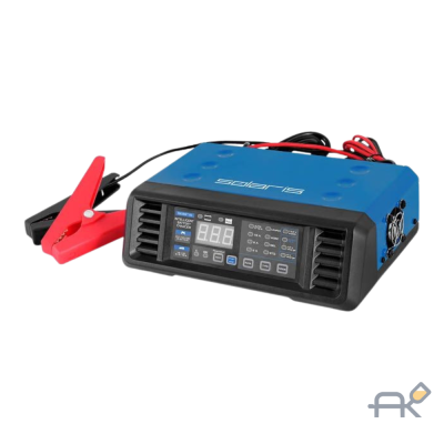 Зарядное устройство Solaris CH-161 Digital Зарядное устройство Solaris CH-161 Digital (6 В / 12 В 15 А до 300 А*ч 9-ступенч.инверт. Boost 75 A т (CH161D11)